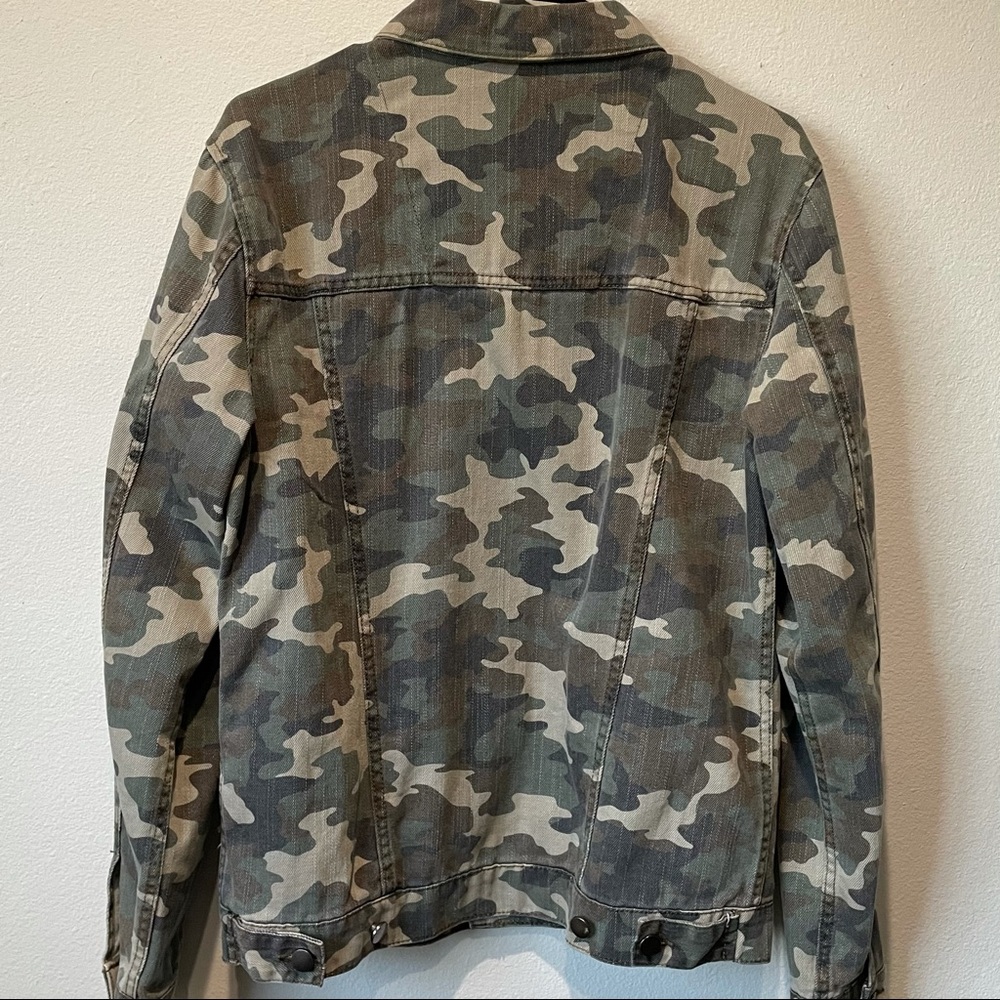 Woodland Camo Denim Jacket - Picture 2 of 3